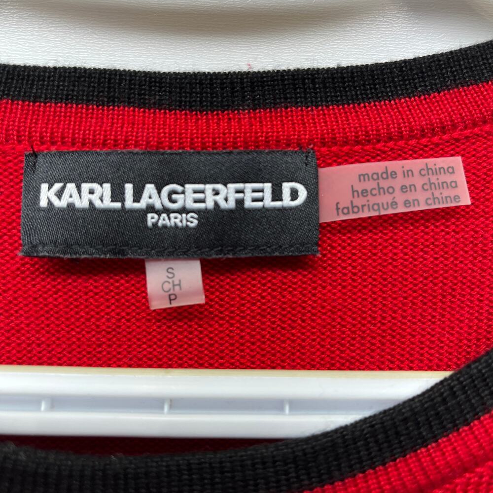 Karl Lagerfeld Alternating Eiffel Tower Graphic S… - image 7